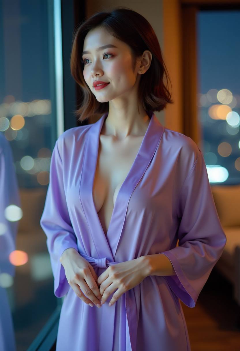 《纠缠》夜雨片段剧照